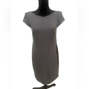 MM Lafleur Charcoal Midi Dress- size 8